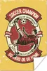 MuchoWow® Poster Fußball - Mann - Retro 20x30 cm - Produktbild-Vorschau 1