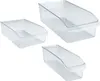 WENKO 3er Set Kühl Schrank Organizer Aufbewahrung Korb Produktbild-Vorschau 1