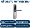 BOT Maniglia intelligente TTLock H1W argento 72 mm Anteprima dell’immagine prodotto 9