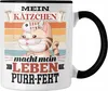 Trendation - Katze Tasse Geschenk Spruch Geschenkidee für Produktbild-Vorschau 1