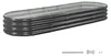 SucceBuy Hochbeet aus Metall 2400x600x290 mm, Pflanzbeet Produktbild-Vorschau 1