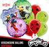 Miraculous Latexballons Set 25 cm10 Stk. Ballons für Luft Produktbild-Vorschau 4