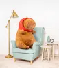 Gustaw Miś Duży XXL (Brązowy, 100cm) Kapibara Rick z - Podgląd zdjęcia produktu 2