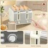 HOMCOM Wasserkocher Toaster Set mit 4 Scheiben Toaster, Produktbild-Vorschau 8
