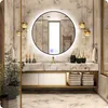 SAVE ®HOME Okrągłe lustro łazienkowe LED - 60 cm - Podgląd zdjęcia produktu 9