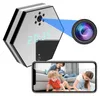 4K HD WiFi Mini Camera Electronic Clock Take Photo Two Way Produktbild-Vorschau 1