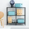 3er Set Dekobox mit Deckel DIN A4 JIVE, Farbe:Himmelblau Produktbild-Vorschau 2