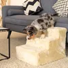 lionto Hundetreppe, weich gepolstert & gelenkschonend, Produktbild-Vorschau 3