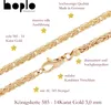 Goldkette Königskette Länge 19cm - Breite 3,0mm - 585-14 Produktbild-Vorschau 3