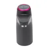 A black automatic water bottle pump with a pink accent on top, shown against a white background. Produktbild-Vorschau