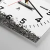 Wanduhr - Quadrat - Glasuhr - Fußgängerbrücke See hongkong Produktbild-Vorschau 5