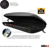OMAC Dachbox Dachkoffer Gepäckbox 480 Liter Carbonlook Produktbild-Vorschau 6