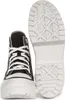 A pair of black and white Converse Chuck Taylor All Star Lugged sneakers are shown from the front and side. Náhľad obrázku produktu