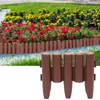 Jopassy Rasenkante Holzoptik Beeteinfassung Beetbegrenzung Produktbild-Vorschau 4