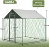 Hühnerstall 2x2x2m Hühnerhaus Kleintierstall Freilaufgehege Produktbild-Vorschau 5