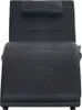 vidaXL Massage Chaiselongue mit Kissen Schwarz Kunstleder Produktbild-Vorschau 5