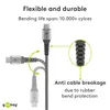 USB-C™-auf-USB-C™-Textilkabel mit Metallsteckern Produktbild-Vorschau 5