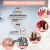 2 Sets Nagellack Regal Diamantförmiger Metall Nagellack Produktbild-Vorschau 5