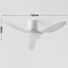 Moderner LED Deckenventilator mit Beleuchtung 132cm Weiß, Produktbild-Vorschau 6