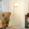 ZMH lampa podłogowa złota 1 płomienna nowoczesna lampa Podgląd zdjęcia produktu 8