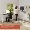 AREBOS, elektricky výškově nastavitelná podnož pro psací Náhled obrázku produktu 4