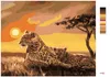 Zuty - Malen nach Zahlen - LEOPARDEN (D. RUSTY RUST), 40x50 Produktbild-Vorschau 3