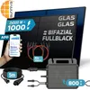 SUNNIVA® 1000W Balkonkraftwerk BIFAZIAL FULLBLACK komplett Produktbild-Vorschau 1