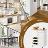 KOMFOTTEU Kuchynský vozík na kolieskach, kuchynský Náhľad obrázku produktu 8