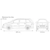 CARTREND Vollgarage Van (535x210x172cm) blau Produktbild-Vorschau 2