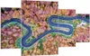 Bild auf Leinwand - Leinwandbild - 4 Teile - Kurvenreich Produktbild-Vorschau 1