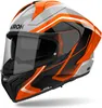 Integralhelm AIROH Matryx Wide Orange Schwarz Grau Glänzend Produktbild-Vorschau 1