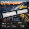 ENOVALITE LED Hallenstrahler HighBay 100 W 5000 K Produktbild-Vorschau 2