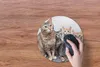 MuchoWow® Mauspad Mousepad Katze - Kätzchen - Fell 30x30 cm Produktbild-Vorschau 3