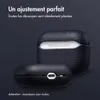 Étui Accezz Echt Leren pour les Apple AirPods Pro 3 - Bleu Voir les images du produit 4