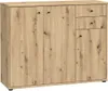 Kommode Holzschrank Schrank Anrichte Beistellschrank Produktbild-Vorschau 1