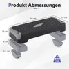 COSTWAY Aerobický stepper 3 v 1, s nastaviteľnou výškou, Náhľad obrázku produktu 3