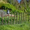 Staketenzaun mit Rinde · 35 x 300 cm Lattenabstand 5-7 cm · Produktbild-Vorschau 8