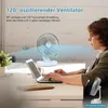 Kleiner Tischventilator für Schlafzimmer, 4000 mAh Akku, Produktbild-Vorschau 3