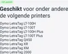 Dymo kompatibles Letratag 91202 (S0721620) Band, schwarz Produktbild-Vorschau 4