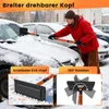 COSTWAY Raschiaghiaccio per auto con scopa, scopa da neve Anteprima dell’immagine prodotto 6