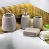 KADAX Keramik Badezimmer Cup "Palmi", Zahnbürstenhalter Produktbild-Vorschau 3