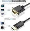 H17 DisplayPort DP zu VGA Kabel 1,8 m – Adapterkabel Produktbild-Vorschau 3