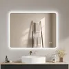 IMPTS Badspiegel mit Beleuchtung 80x60cm Beschlagfrei LED Produktbild-Vorschau 1