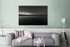 MuchoWow® Poster Wattenmeer - Leuchtturm - Schwarz - Weiß Produktbild-Vorschau 5