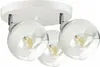 Lampa Wisząca Sufitowa Żyrandol Biała Szklane Kule White Podgląd zdjęcia produktu 2
