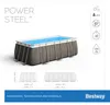 Piscina con struttura rettangolare rattan 4.04m x 2.01m x Anteprima dell’immagine prodotto 8