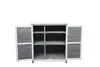 Gartenschrank MOMO 95 cm grau-weiß Produktbild-Vorschau 2