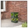 elho Green Basics Stack & Grow schwarz Pflanzkübel kleines Produktbild-Vorschau 3