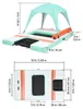 SucceBuy Pontile galleggiante gonfiabile 3,05 x 1,83 m, Anteprima dell’immagine prodotto 8