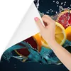 Muralo Vlies Fototapete ZITRUSFRÜCHTE Obst Wasser Natur 3D Produktbild-Vorschau 2